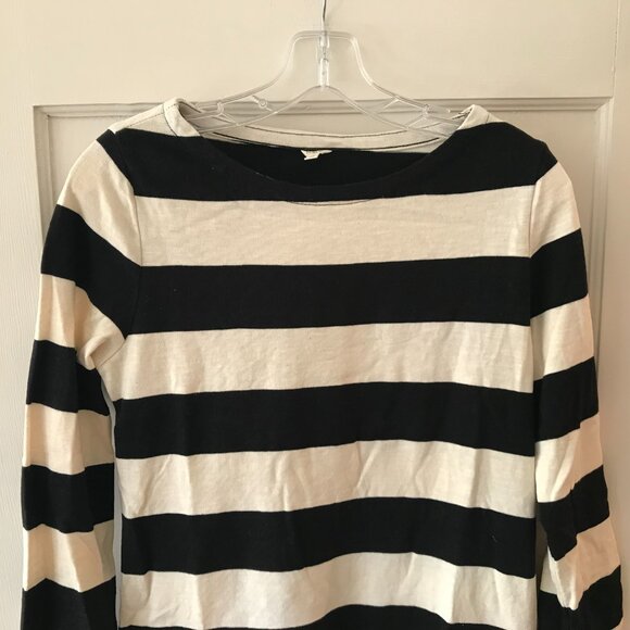 J.Crew | Striped Cotton Shift Dress - Picture 4 of 10